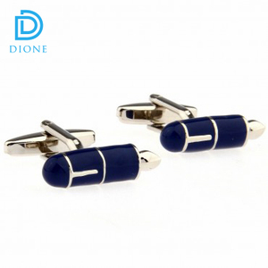 Los hombres de gama alta accesorios chapados <span class=keywords><strong>en</strong></span> oro negro gemelos para los hombres traje camisas de manga botón - Product Image 3