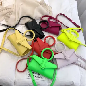 Chic anello di piccola borsa per le donne nuova versione Coreana di moda mini semplice borsa per le donne retro style crossbody bag