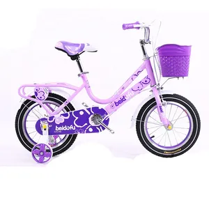 جديد نوع دراجة للأطفال جميل فتاة الدراجة دراجة أطفال 14 بوصة ل 3 إلى 10 سنوات الاطفال bycicle/الطفل
