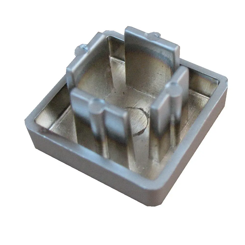 Seng Die Casting bagian seng Die casting penutup tabung pipa cor kualitas tinggi