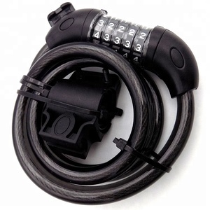 Durable En Plastique Matériel 5 Chiffres Coloré Vélo De Verrouillage par Chaîne 1.5 m Long Cadenas de Sécurité - Product Image 3
