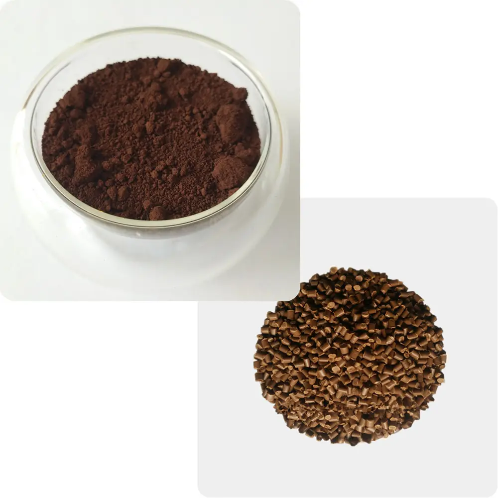 Plastik Pewarna Coklat Iron Oxide 610 686 Pewarna untuk Plastik dan Warna Masterbatch