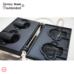 Eléctrico waffle maker animales de dibujos animados en forma de oso boca abierta helado taiyaki Wagashi de pan de <span class=keywords><strong>la</strong></span> máquina - Product Image 5