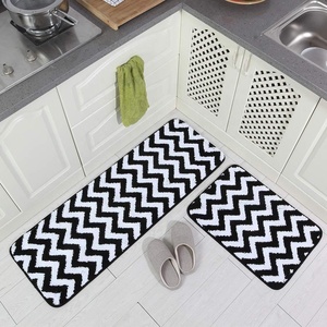 Soft Polyester Anti-Slip Waterproof Microfiber <strong>Kitchen</strong> <strong>Floor</strong> Mat <strong>Runner</strong> - Product Image 1
