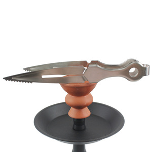 <span class=keywords><strong>Pinzas</strong></span> Multifuncionales de Acero Inoxidable para <span class=keywords><strong>Cachimba</strong></span>, Accesorios para Shisha, <span class=keywords><strong>Pinzas</strong></span> para Carbón - Product Image 5