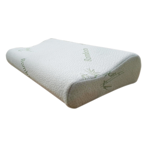 Nueva Almohada Terapéutica para el Cuello de Espuma Viscoelástica de Bambú, con Contorno, Anti-Ronquidos, Refrigerante y Magnética - Product Image 1