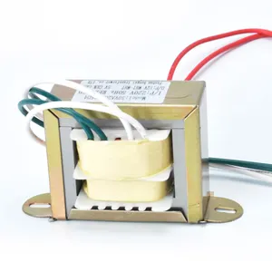 EI 28 EI 66 Low Frequency 50/60HZ All Copper Electric Power Step Down 220v To 12v 5v Transformer With Pure Copper Winding