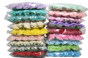 Nuovo Design 25 pz/sacchetto Rose Artificiali in Schiuma Fatte a Mano per Decorazioni Fai da Te Matrimoni <span class=keywords><strong>e</strong></span> Feste - Product Image 3