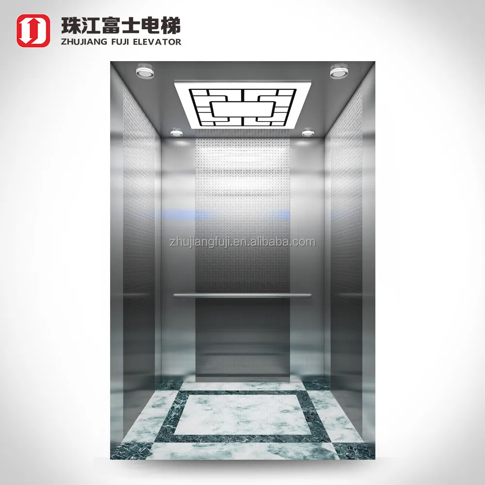 Marca Fuji superventas precio ascensor cabina interior diseño de ascensor
