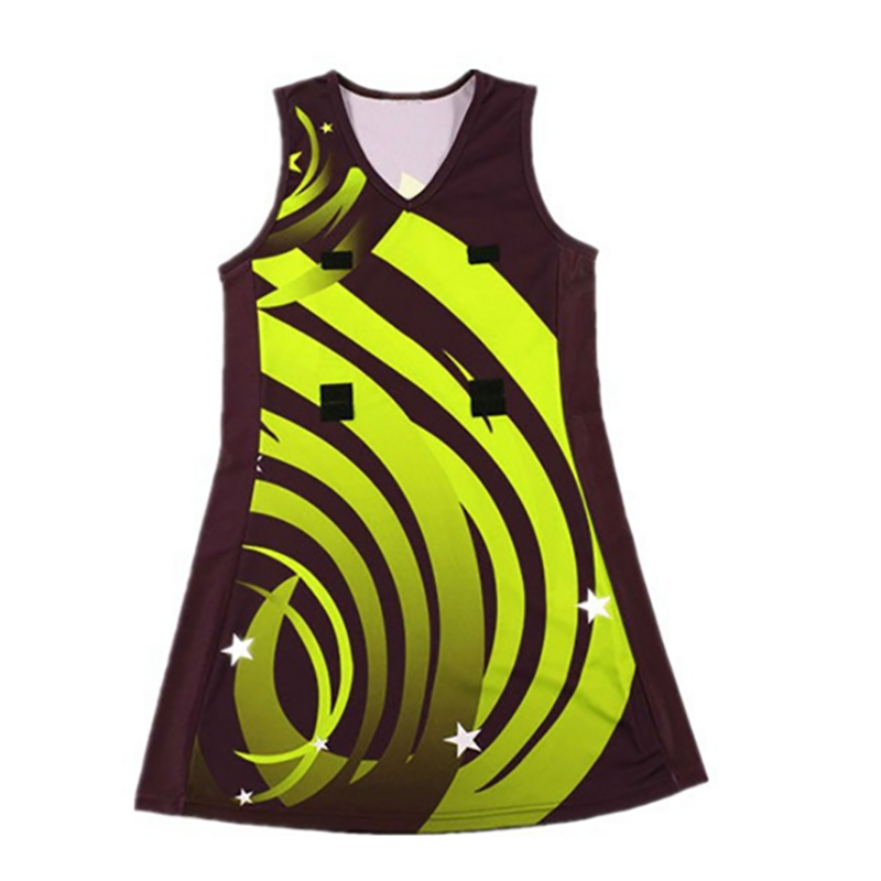 Оптовая продажа, новый дизайн, модная спортивная одежда для тренировок, тренажерного зала, Женская Удобная быстросохнущая командная одежда, зеленое теннисное бейсбольное платье, спортивная одежда