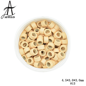 Mikro yüzükler için vida ile döngü İnsan saç uzatma boncuk saç uzatma araçları 4.5*<span class=keywords><strong>3</strong></span>.0*<span class=keywords><strong>3</strong></span>.0mm - Product Image 5