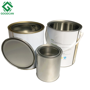 Secchio di Vernice in Latta <span class=keywords><strong>da</strong></span> <span class=keywords><strong>1</strong></span> <span class=keywords><strong>Litro</strong></span>, Rotondo con Coperchio - Product Image 3