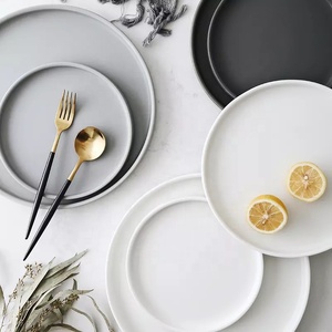 Impreso personalizado de color sólido elegante piso pasta gres placa del cargador para <span class=keywords><strong>casa</strong></span> <span class=keywords><strong>restaurante</strong></span> - Product Image 4