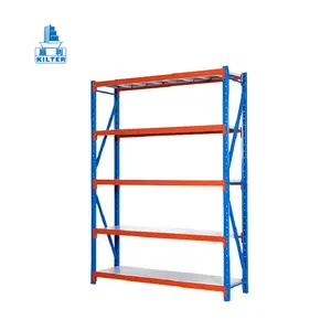 Hot steel metal storage rack warehouse shelf heavy duty storage metal warehouse garment rack system