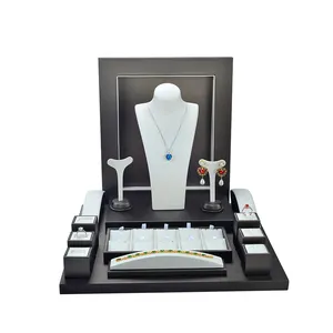 High Quality Luxury Leather Jewellery Display Tray Set On Sale