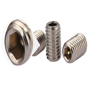 DIN916 Flat Set <strong>Screw</strong> 304 Stainless Steel Inner Hexagon Socket Set <strong>Screws</strong> with Flat Point Headless <strong>Grub</strong> <strong>Screw</strong> - Product Image 6