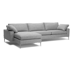 Canapé d'angle gauche/droite en tissu, lin, pour salon, 50 pièces - Product Image 2