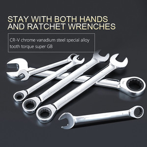 Vente chaude 6-32mm un Ensemble <span class=keywords><strong>de</strong></span> Touches Universel Clé À Cliquet - Product Image 4