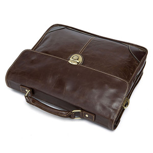 Vente Chaude Oem Odm Italie Tendance Hommes Sac À <span class=keywords><strong>Main</strong></span> En Cuir Sac À Bandoulière Pour Ordinateur Portable 7091 - Product Image 5