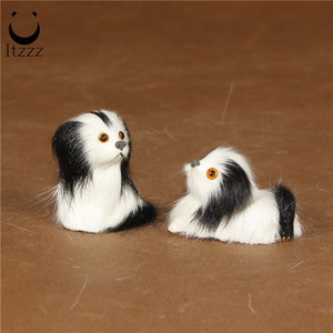 La simulazione di Pelliccia di Cane Giallo volpino Modelli decorativi ornamenti regali di compleanno il giocattolo di un <span class=keywords><strong>Mio</strong></span> ami - Product Image 5