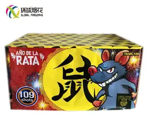 GFCC109M ANO DE LA RATA 1.4g Liuyang Fireworks Big Party Bateria Fireworks Un0336中国の旧正月のクリスマスのお祝い