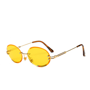 Jaspeer nuevo diseño de moda OEM diseñador de las señoras ovalada pequeña gafas de sol con montura gafas de sol - Product Image 5