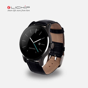 LICHIP nuevo artículo apoyo IOS y android pantalla redonda K88H reloj inteligente - Product Image 1
