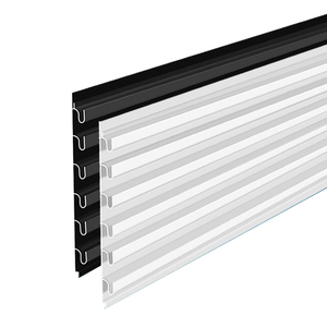 Nuevo diseño de aluminio slatwall panel con gran precio para <span class=keywords><strong>tiendas</strong></span> de joyería - Product Image 1