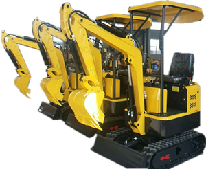 Chino mini 1 ton máquina de excavación <span class=keywords><strong>2</strong></span> ton 3 ton mini excavadora para la venta de orugas 0,8 toneladas bagger excavadores - Product Image 2