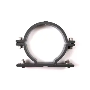 Powder coating hardware wall mounting round post brackets