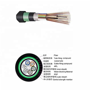 Al aire libre blindado Cable de <span class=keywords><strong>fibra</strong></span> óptica GYTA53 con cartón corrugado de acero blindado cinta - Product Image 2