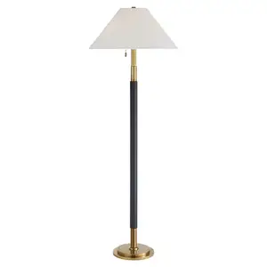 hotel floor lamp with black iron standing floor lamp cone lampshade for hotel