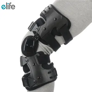 Knee Support Adjustable E-Life E-KN036 Unlimit S1 Adjustable Comfortable Osteoarthritis Unloader OA Hinge Knee Support Brace With Side Stabilizer