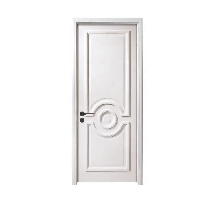 部屋のためのシンプルなデザインのヨーロッパスタイルの白い絵のドア
