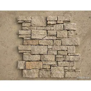 Azulejos de pizarra de piedra de granito para decoración Exterior, piedra Natural, precio de Panel, revestimiento de pared