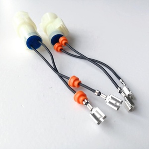 Harnes Kawat Listrik Konektor Bulat Mobil, Rangka Sepeda Motor 6.3Mm Kustom <span class=keywords><strong>2</strong></span> Pin Pria - Product Image 2