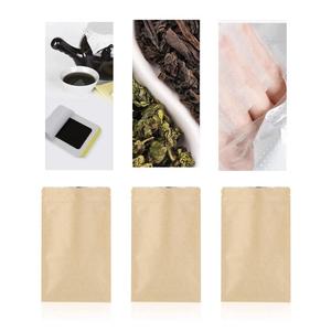 Bolsa de papel Kraft personalizada para aperitivos, bolsas ecológicas con tres sellos laterales para alimentos, tamaño personalizado para pizza, leche, impresión en huecograbado - Product Image 2