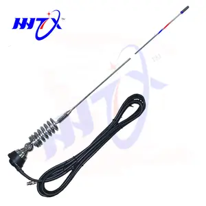ZARA VHF175M mobile radio whip antenna wideband vehicle spring coil magnet mount antenna 136-174M