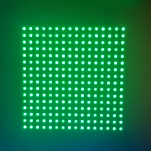 40x40mm 도트 매트릭스 16x16 led 매트릭스 2 색 피치 1.8mm