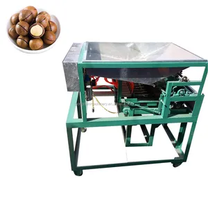 Good quality macadamia nuts crack processing machine macadamia shelling machine macadamia green skin removing machine