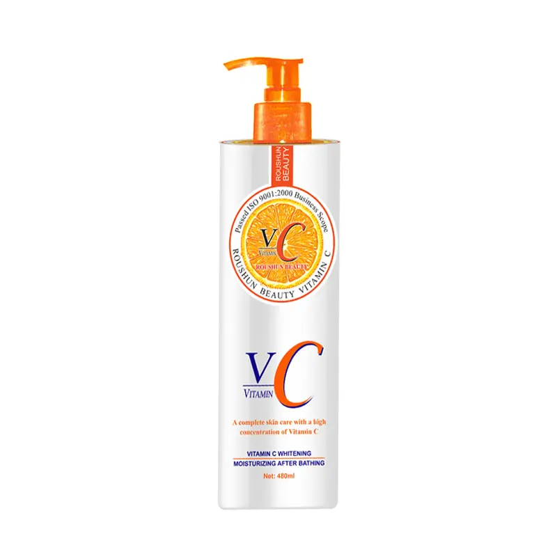 ROUSHUN VITAMIN C WHITENING LOTIONS BODY MOISTURIZING NATURAL INGREDIENTS MOISTURE BODY LOTION