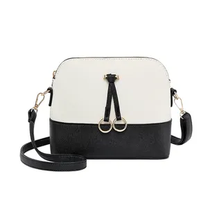 Trendy Frauen Muschel form PU Leder Messenger Cross body Handtasche Mädchen Single Shoulder Bag