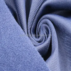 100% Polyester Shiny Tricot Chải Siêu Poly Nhung/Velour Vải