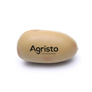 Özel renk boyutu pu gıda anti stres oyuncak büyük turuncu köpük topu - Product Image 3