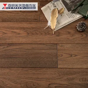 En gros qualité ABCD 12mm hickory dur a machiné le plancher en bois vente