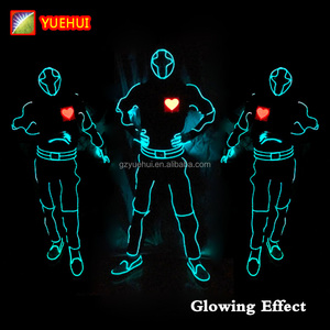 Tira de luces Led con forma de corazón para baile, ropa de baile, fiesta, boda, luz fría, disfraz de Gala - Product Image 5