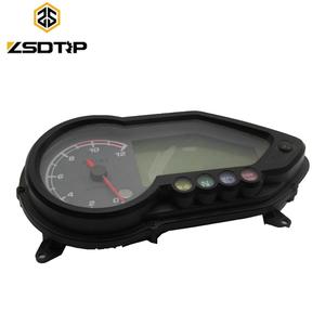 ZS <span class=keywords><strong>Moto</strong></span> Compteur LED Voyant Numérique Tachymètre Odomètre Compteur De Vitesse Compteur D'huile Avec Affichage De Nuit - Product Image 2