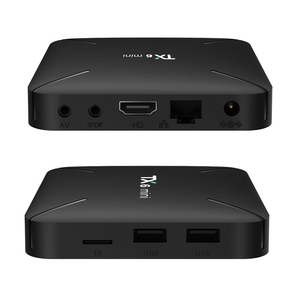 กล่องทีวี Tanix <span class=keywords><strong>TX6</strong></span> Allwinner H6 2GB 16GB <span class=keywords><strong>Android</strong></span> 9.0 รองรับ 4K 2.4G WiFi BT4.1 กล่องสมาร์ททีวี Youtub เทียบเท่า TX3 X96 Mini - Product Image 1