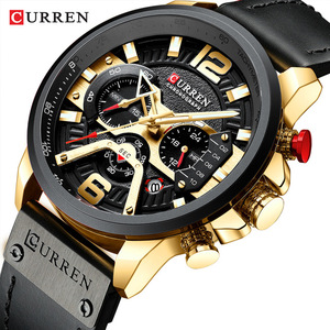 CURREN Jam Tangan Pria 8329 Jam Tangan Kronograf Merek Unggulan Jam Tangan Kuarsa Mewah Tahan Air Jam Tangan Pria Relogio Masculino - Product Image 2
