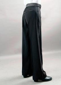 Hot Sale High Quality Spandex Boys Mens Black Latin <strong>Dance</strong> Ballroom <strong>Pant</strong> - Product Image 4